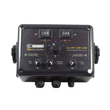 Cli-Mate Twin-Controller 12 + 12 AMP