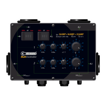 Cli-Mate Multi-Controller 16 + 16 AMP